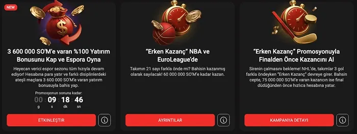 İlk yatırıma 12 000 000 SO'M’e varan poker hoş geldin bonusu